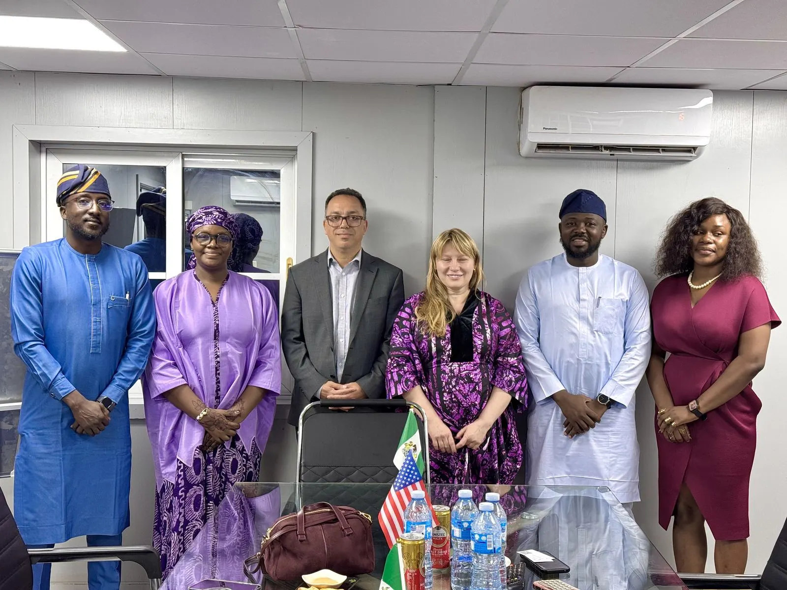 The Kairos Global delegation with Nigerian hosts after a roundtable in Abuja